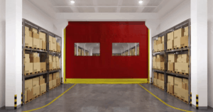 warehouse interior door